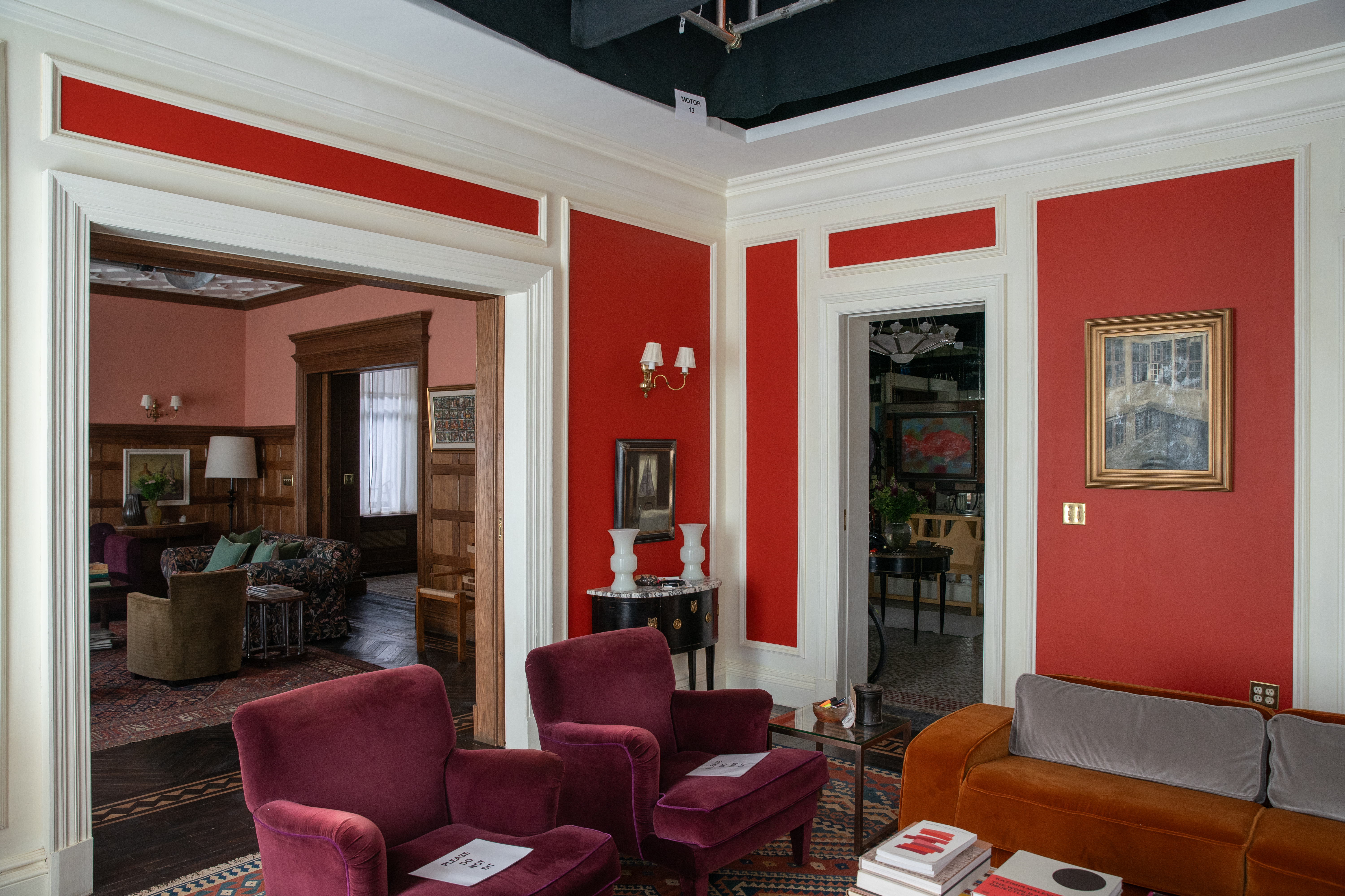 Interior of Alma s apartment in After the Hunt