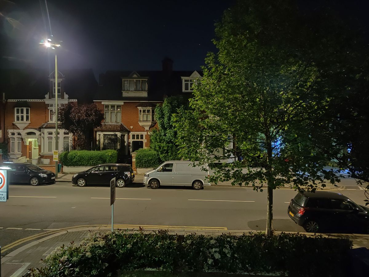 This is the same scene with a long exposure.