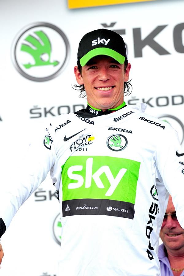 Rigoberto Uran (Sky) took over the best young rider classification.