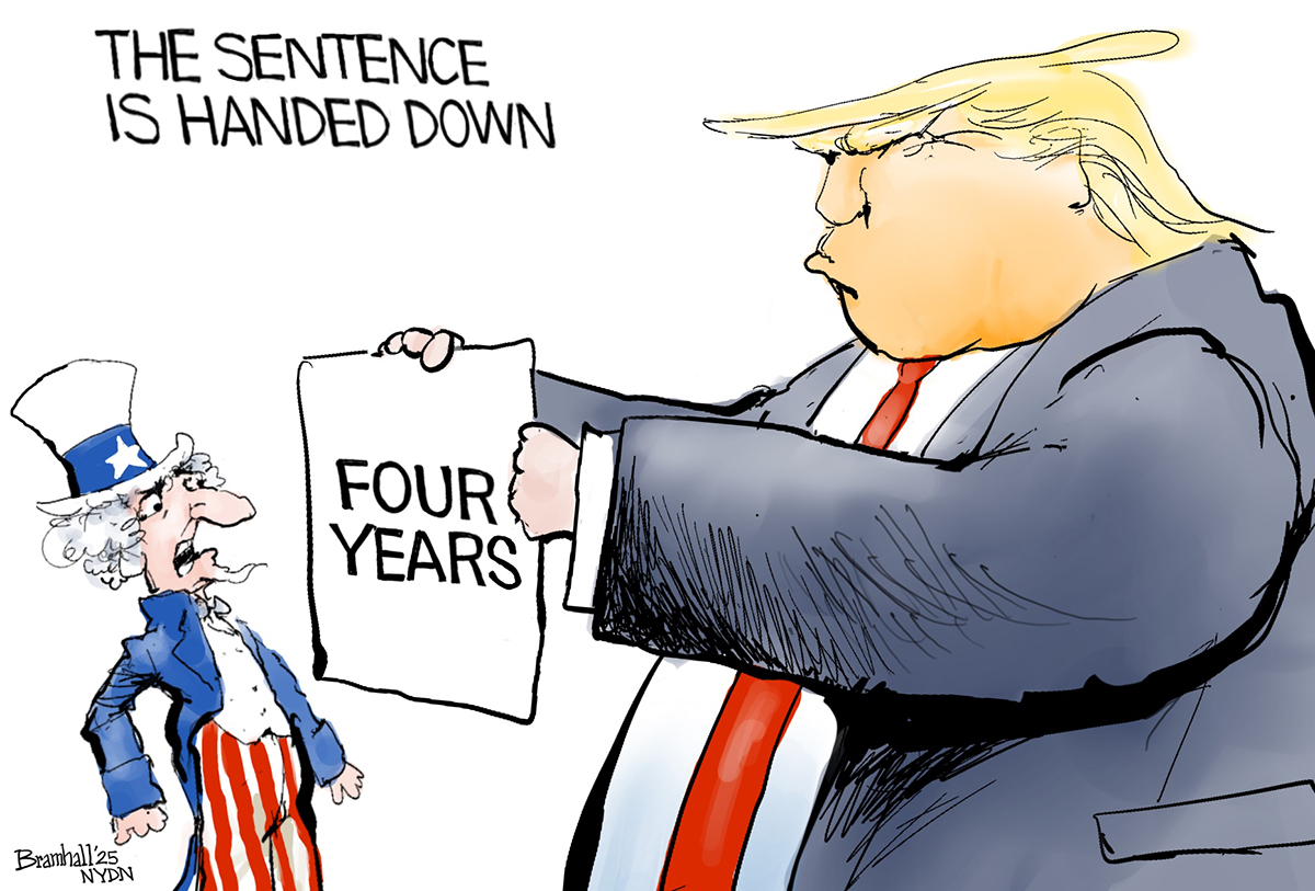 Political cartoon