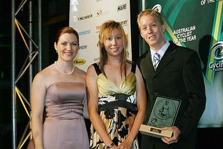 Anna Meares and Cameron Meyer Track Cyclists of the Year