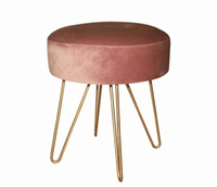 Jacobson stool, £47.99 at Wayfair
This stunning velvet stool is perfect for resting your feet after a busy day... It has metal legs, has been hand finished and is covered in 100 per cent smoky pink velvet, just like Primark's pink velvet stool. Yum.