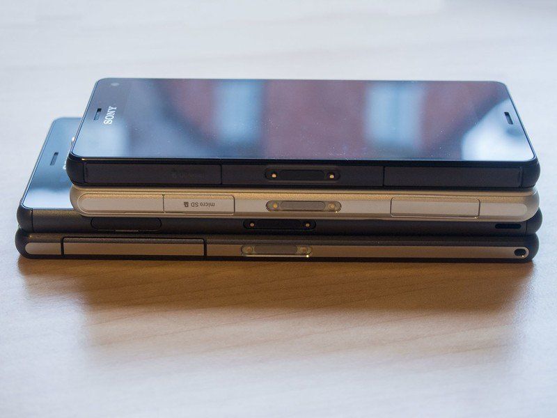 Top to bottom Z3 Compact, Z1 Compact, Z3, Z2