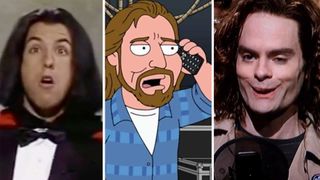 Adam Sandler, Family Guy and Bill Hader doing Eddie Vedder impressions