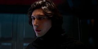 Adam Driver as Kylo Ren in The Force Awakens