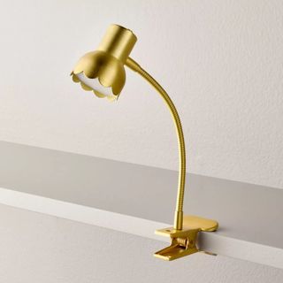 Scalloped Brass Clip Light - Hearth & Hand™ with Magnolia