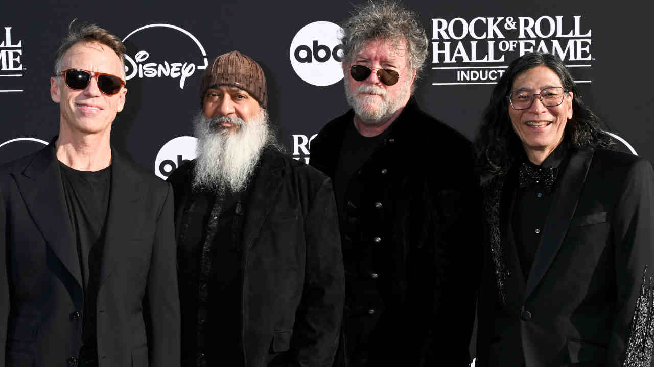 Soundgarden on the red carpet at the 2026 Rock And Roll Hall Of Fame induction ceremony