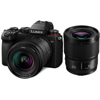 Panasonic Lumix S5 with 20-60mm and 50mm lenses: $2,545.98$2,045.98 at Adorama