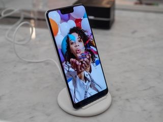 Google Pixel 3 XL on the Pixel Stand