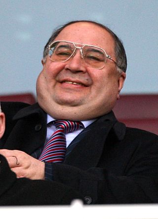 Everton have suspended agreements with Alisher Usmanov's businesses