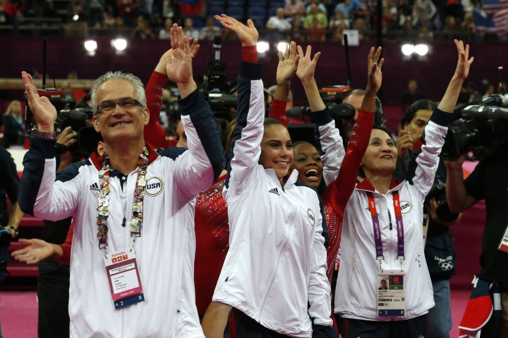 Former U.S. Gymnastics coach John Geddert.