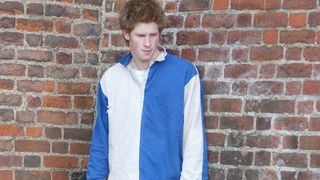 Prince Harry pictured at Eton
