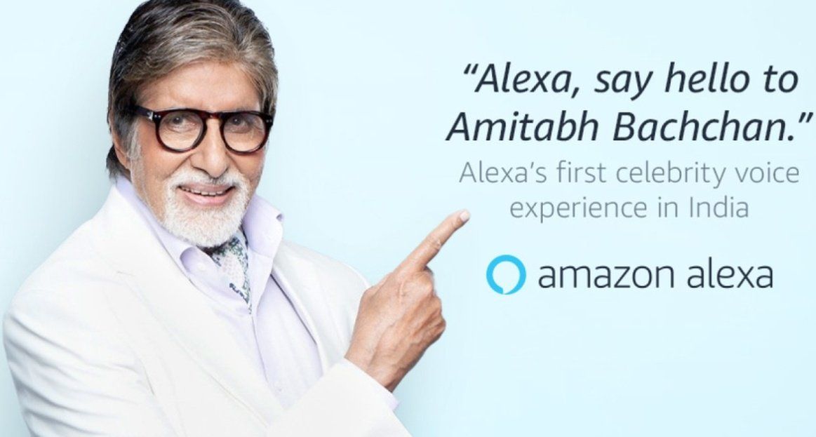 Amazon Alexa Amitabh Bachchan