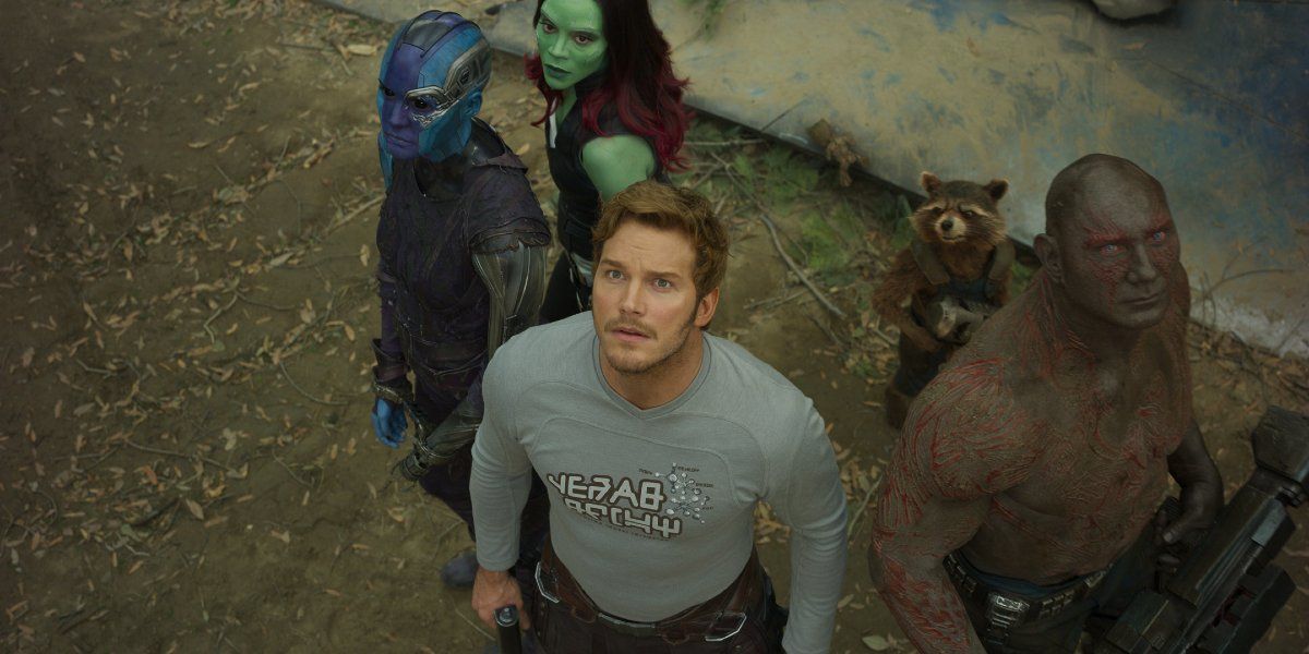 The Guardians of the Galaxy in Guardians of the Galaxy Vol. 2