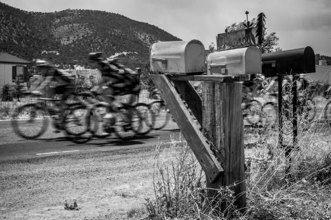 Mailboxes along todays route