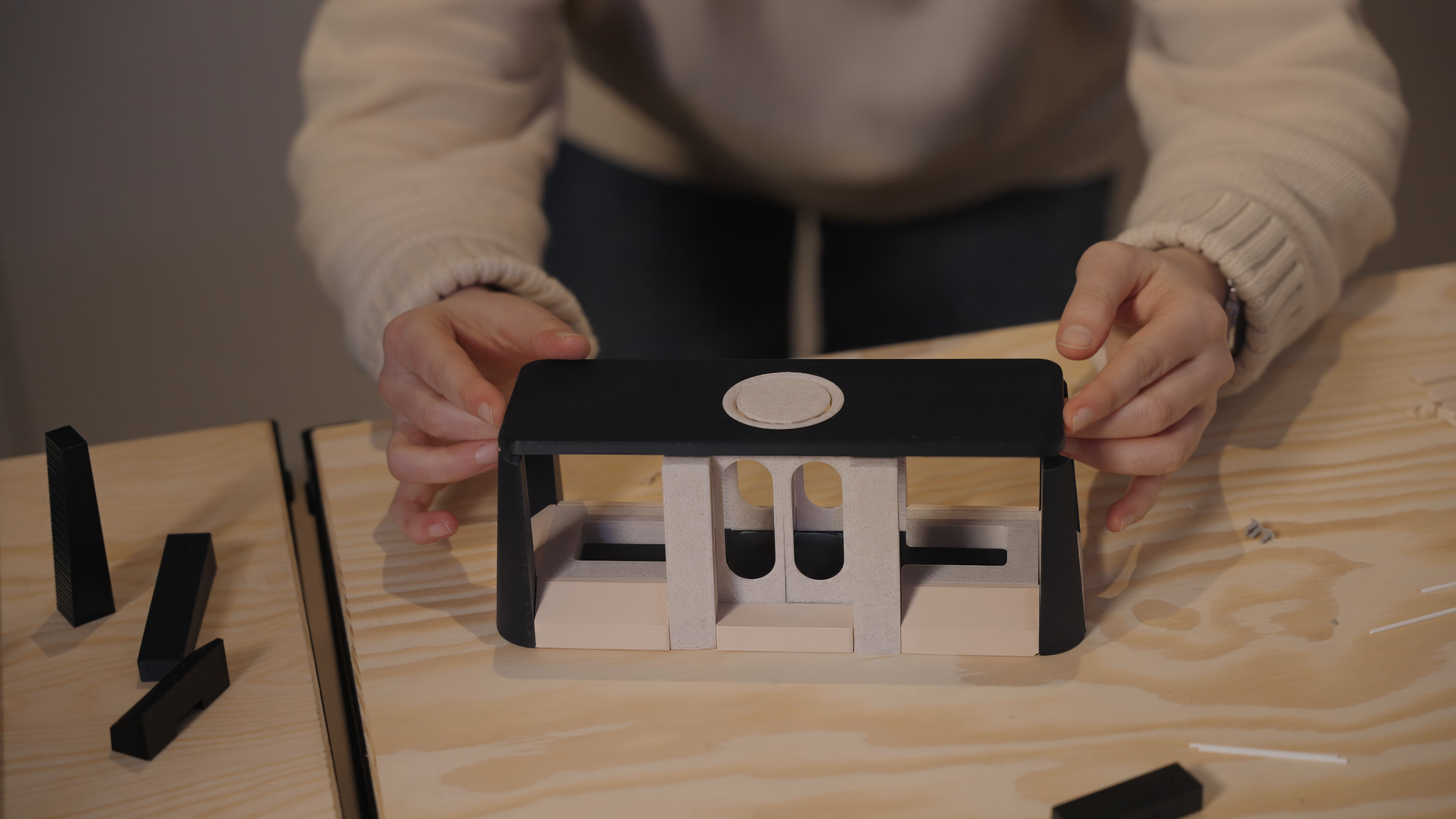 Model-making at the NewTerritory studio