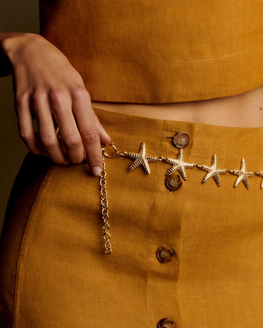 Salvador Belt - Gold - Zamac - Sézane