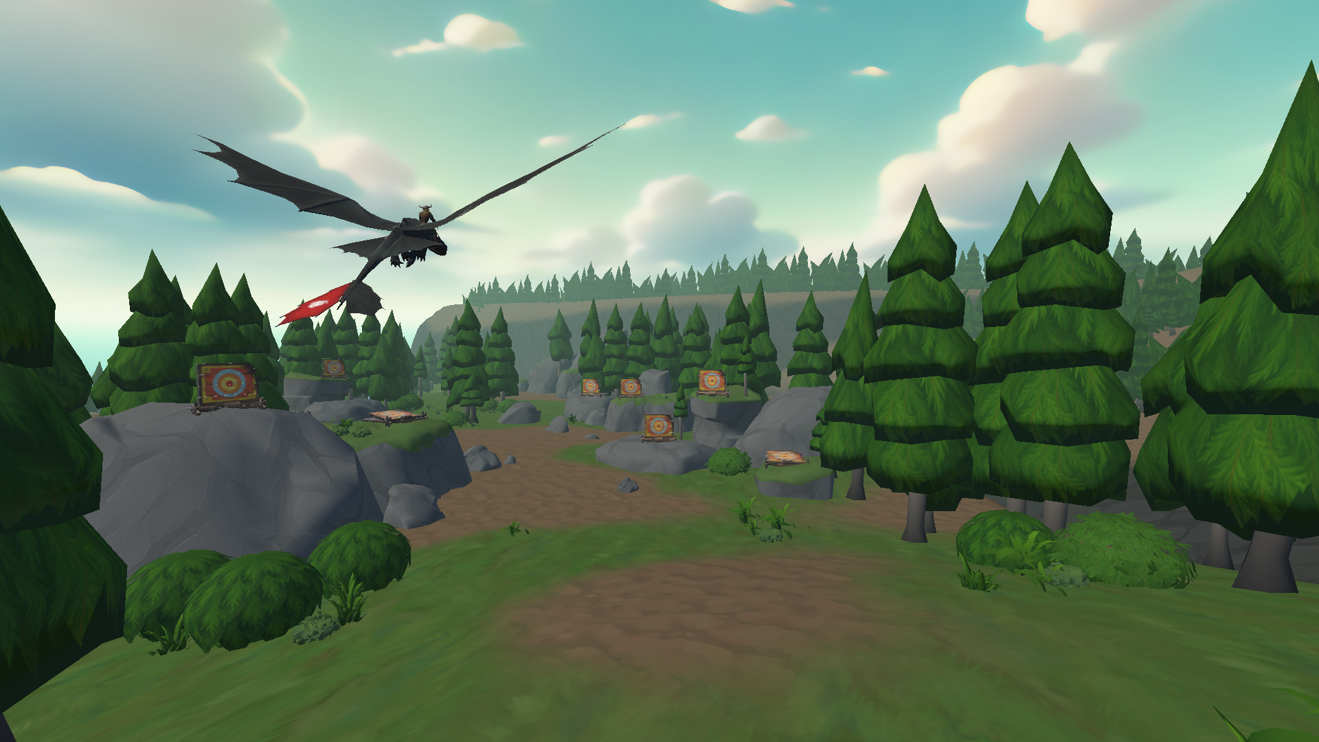 An image from How to Train Your Dragon: Riders of the Skies game for Nex Playground