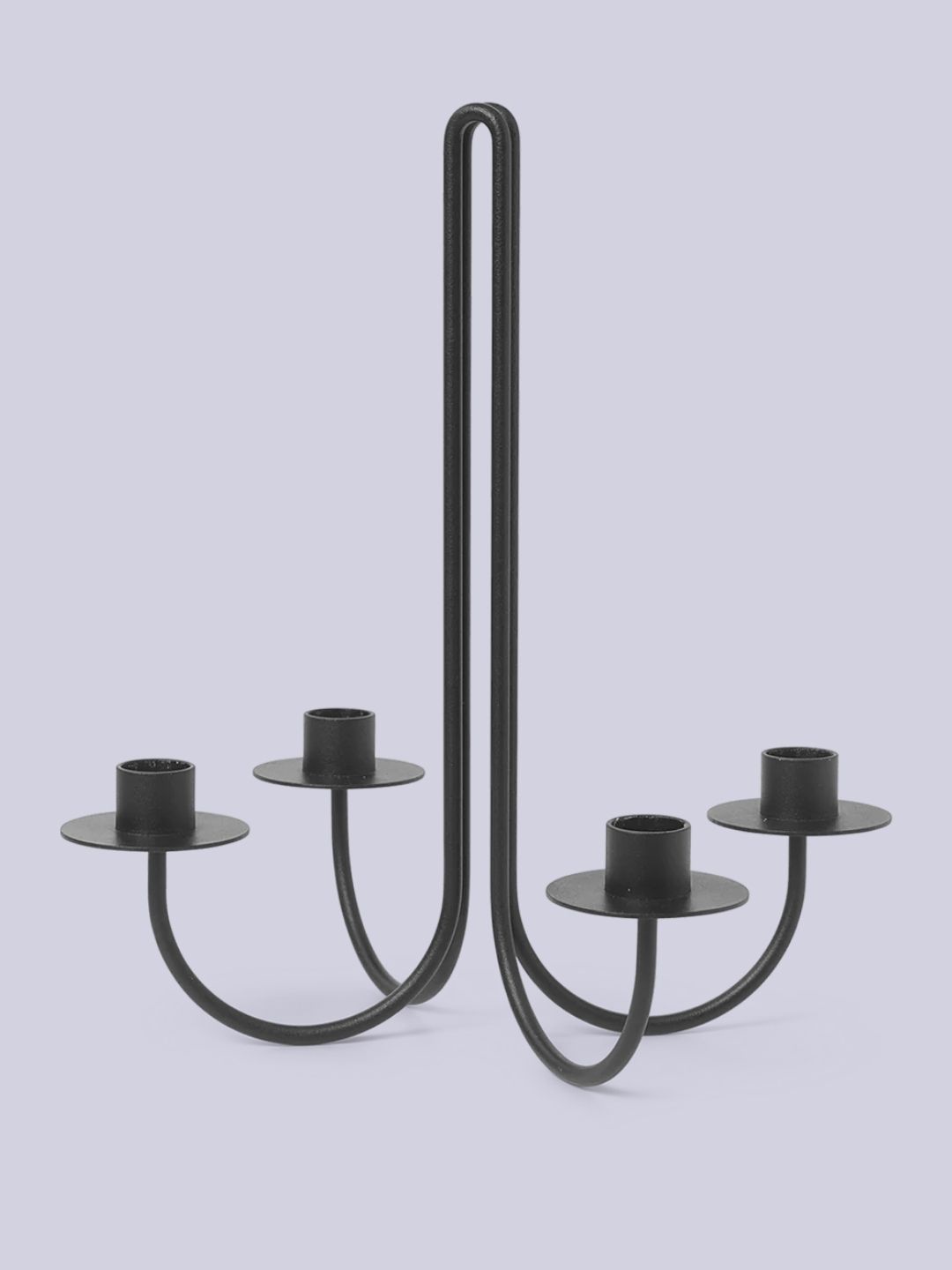 Ferm Living, Sway Candelabra in Black