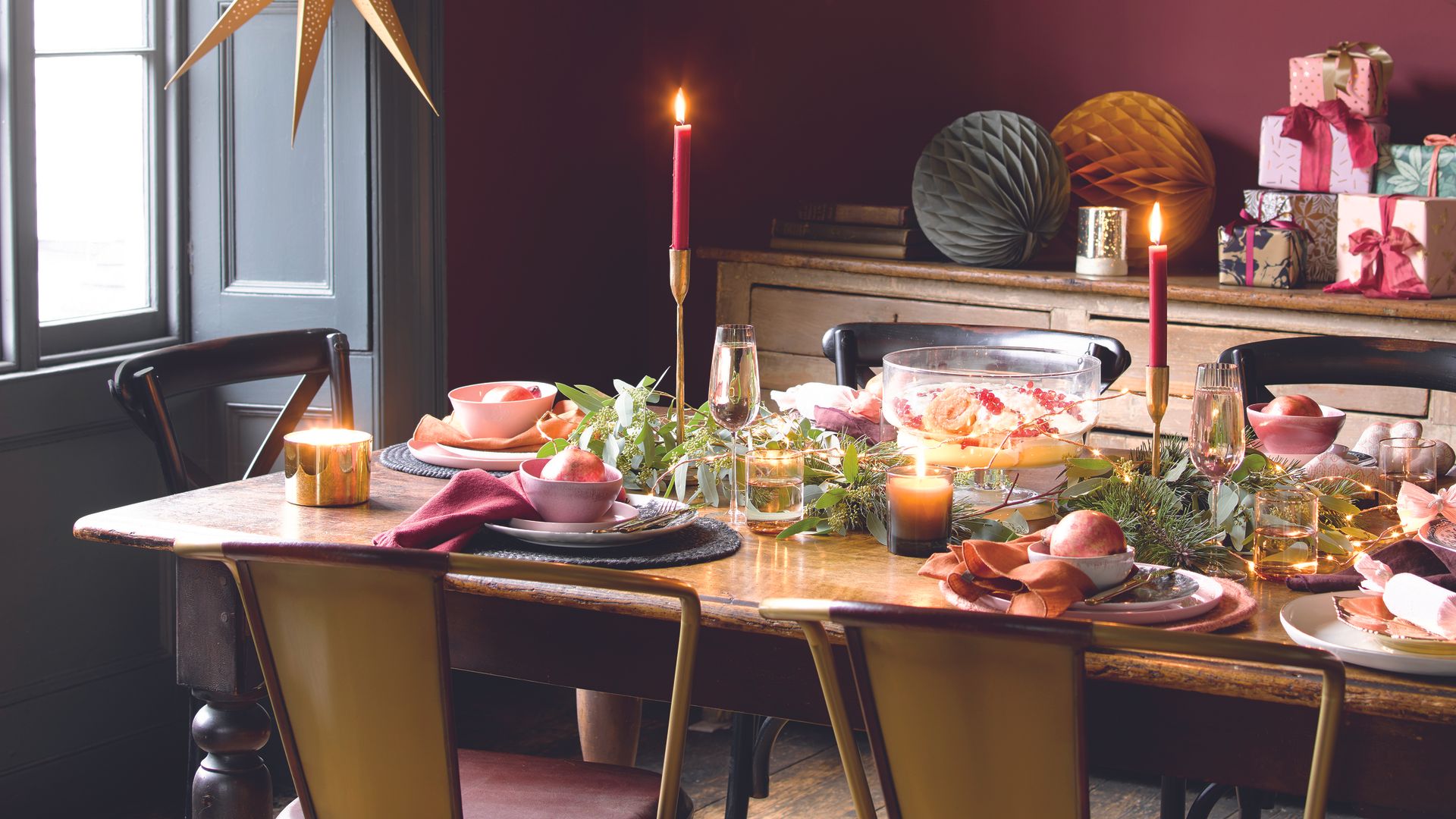 Christmas table decoration ideas for decadent dinners | Ideal Home