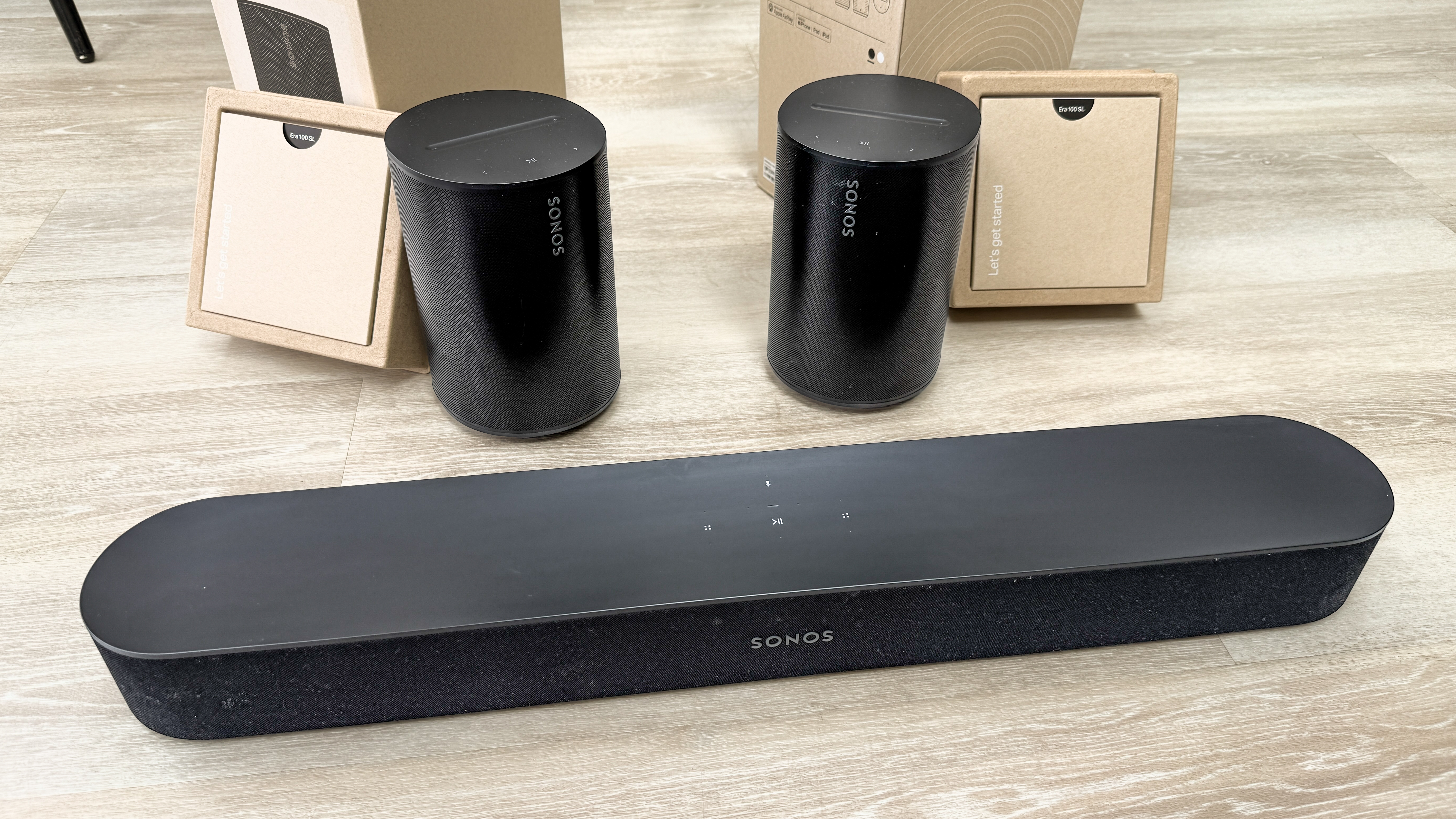 Sonos Era 100 SL speakers