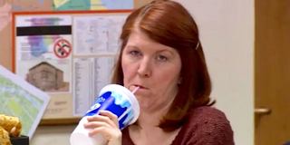 the office meredith drinking fountain drink