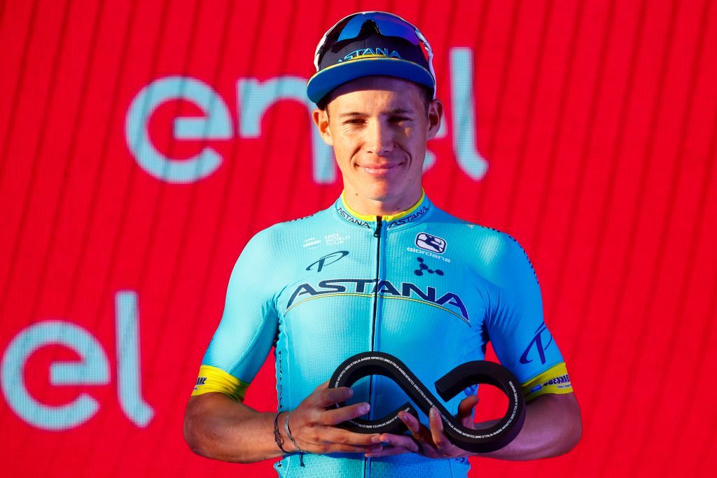 Best young rider Miguel Angel Lopez was third overall