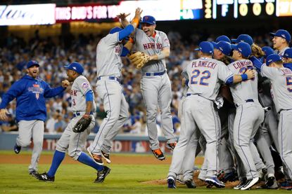 Mets beat Dodgers to advance to NLCS