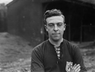 Joe Hulme at Arsenal in 1927.