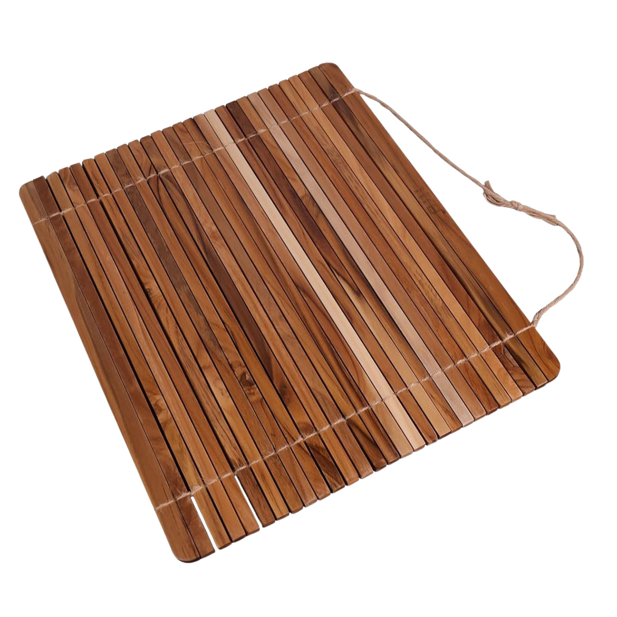 HTB, Teak Wood Roll Up Dish Rack