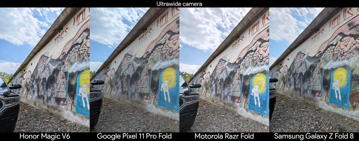 Comparing the Google Pixel 11 Pro Fold's cameras to the Samsung Galaxy Z Fold 8, Honor Magic V6, and Motorola Razr Fold
