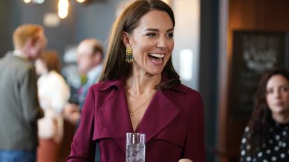 Princess Catherine's $130 brass earrings in Birmingham