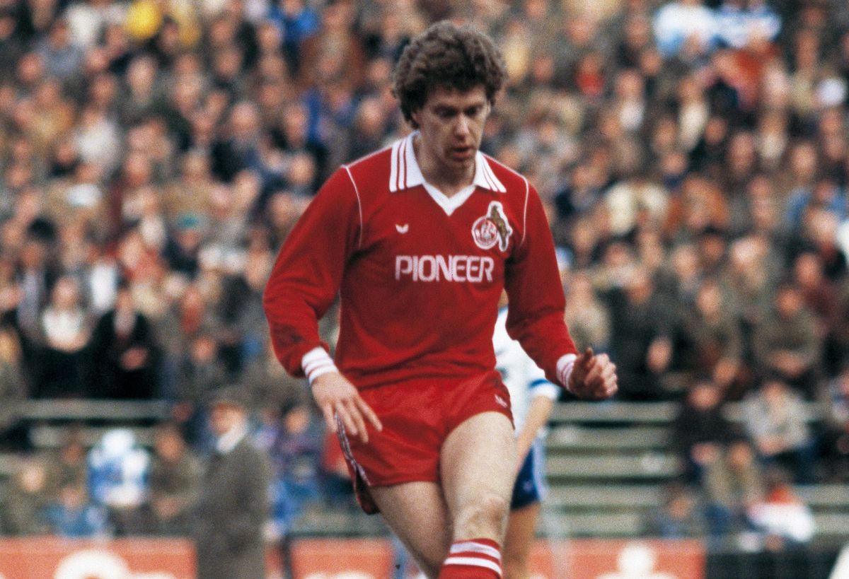 Tony Woodcock in action for Koln during the 1979/80 season