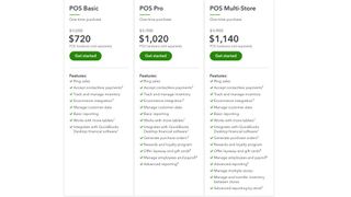 QuickBooks POS Pricing tier