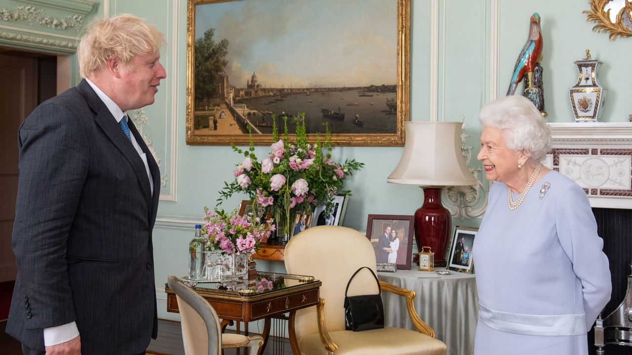 Boris Johnson meets the Queen