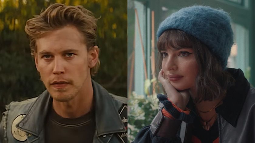 Austin Butler in The Bikeriders/Emily Ratajkowski in Too Much