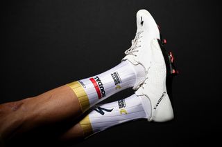 Remco Evenepoel Olympic gold themed socks