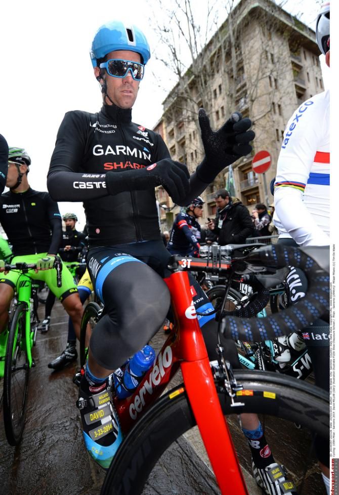 David Millar (Garmin Sharp) is wearing a new pair of shoes for every race he enters in 2014