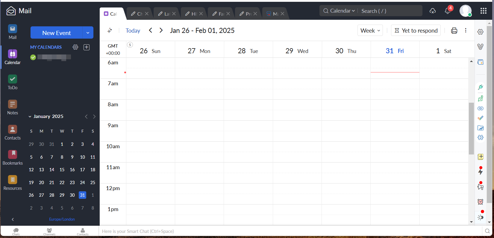 Zoho calendar