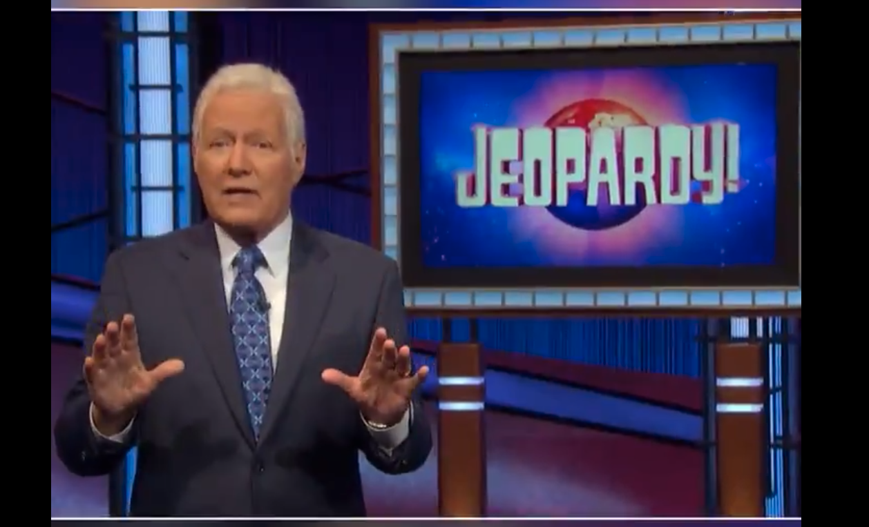 Jeopardy! host Alex Trebek.