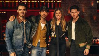 Kelly Clarkson and the Jonas Brothers for her Songs & Stories TV show