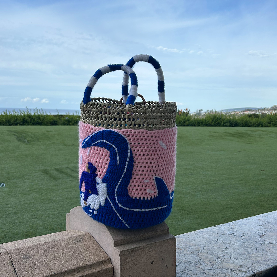 The Laguna Niguel Le Tube Bag from the Kilometre x Ritz-Carlton collaboration.