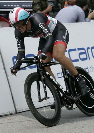 Fabian Cancellara (RadioShack-Nissan) finished second