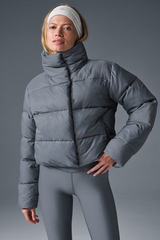 Gold Rush Puffer - Steel Grey