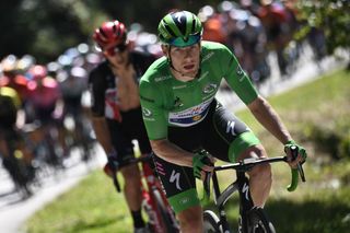Sam Bennett kept the green jersey for another day
