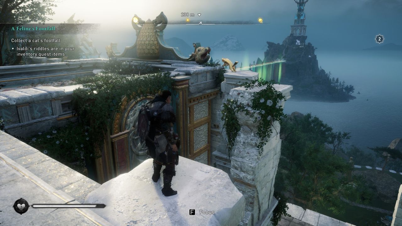 AC Valhalla felines footfall