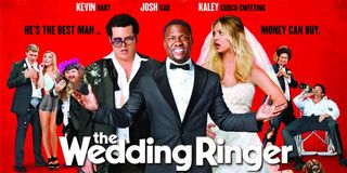 Kevin Hart and Josh Gad in The Wedding Ringer