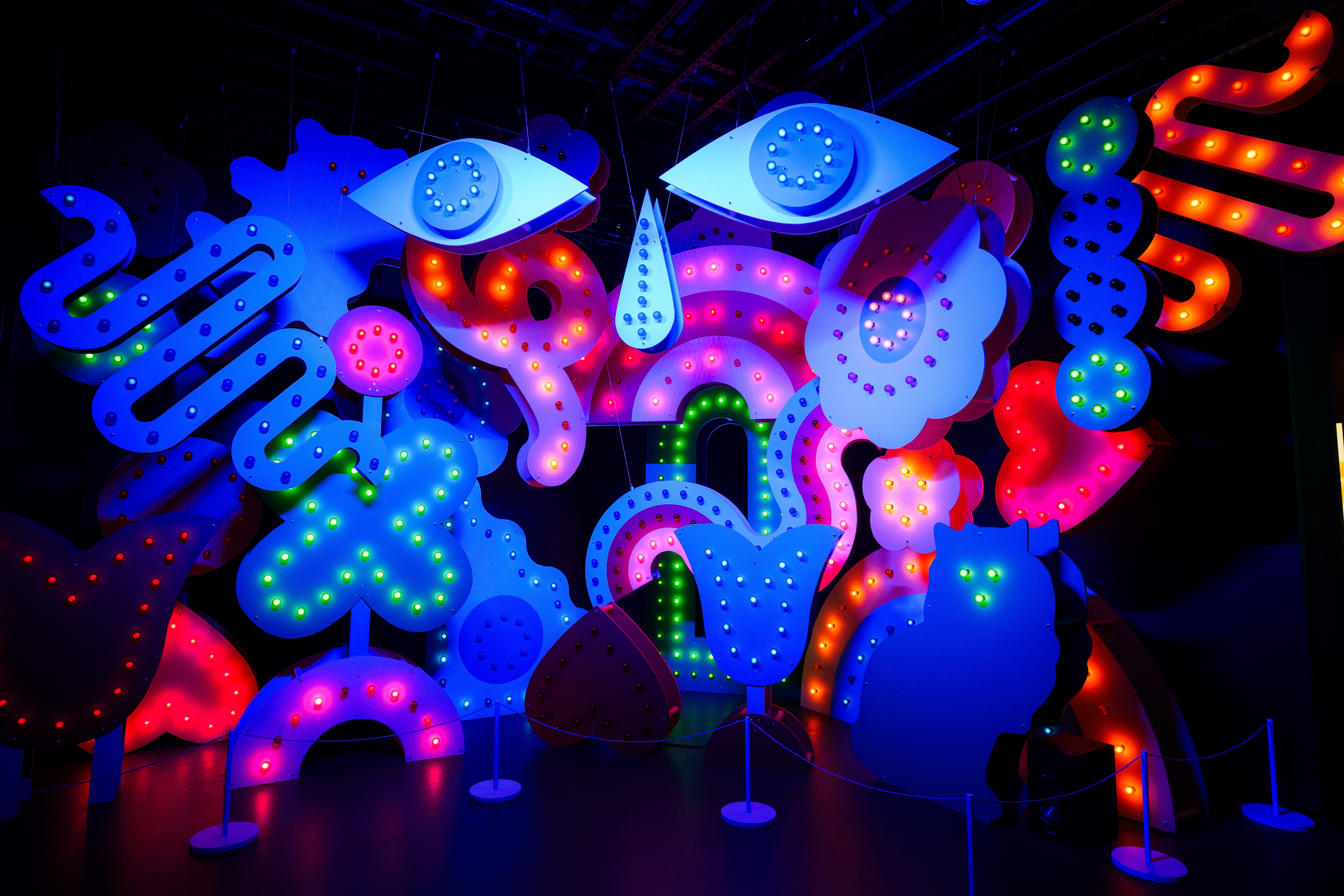 The "You Can Do Most Anything" art exhibition at WNDR