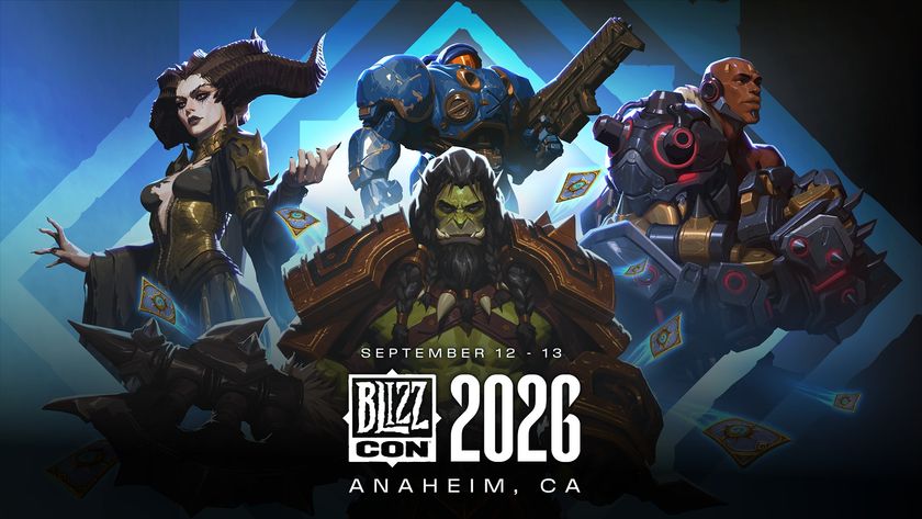 Promotional banner for BlizzCon 2026