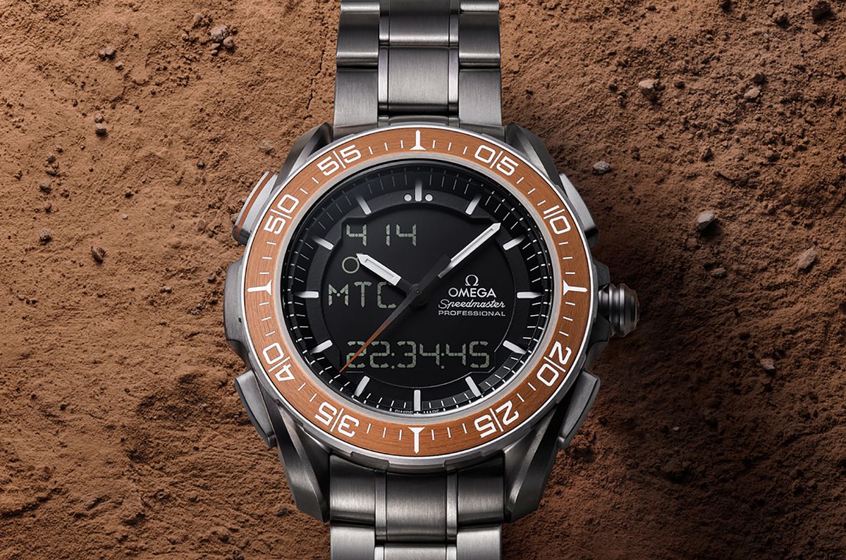 Omega&#039;s new Speedmaster X-33 Marstimer can keep track of time on both Earth and the Red Planet.